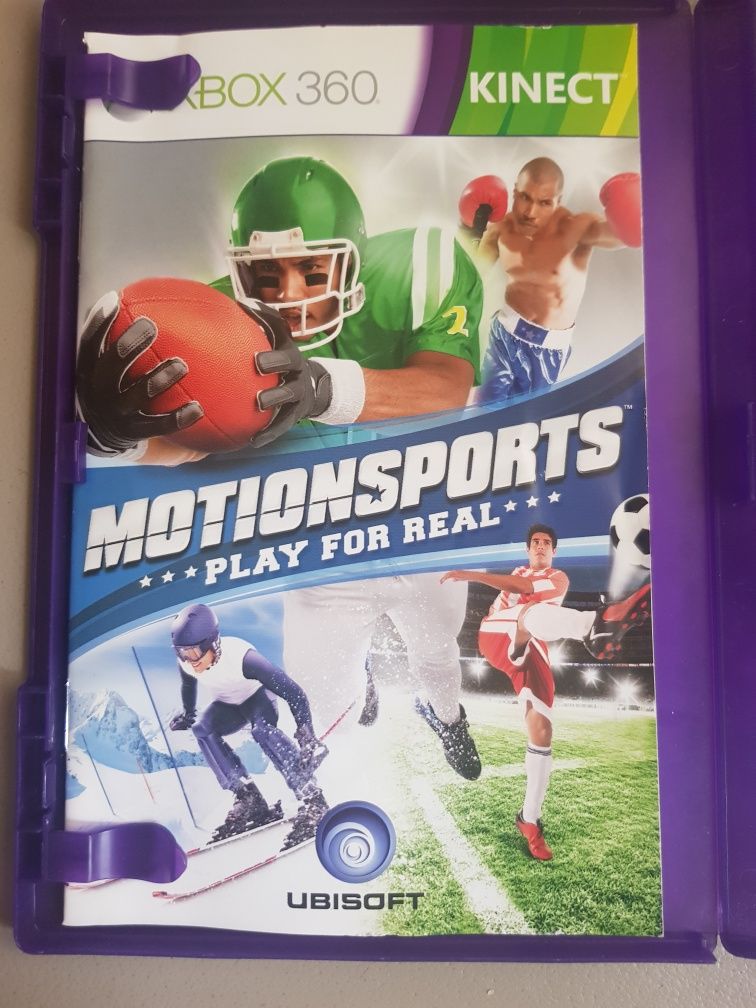 Gra xbox 360 kinect motionsports play for real