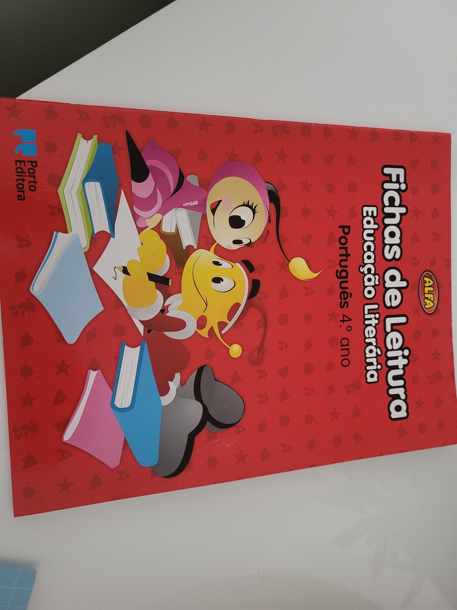 Livros Fichas/Atividades-4° Ano (português e matemática)