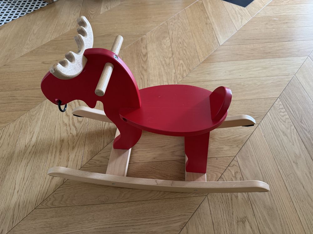 Ekorre łoś na biegunach IKEA, stan idealny