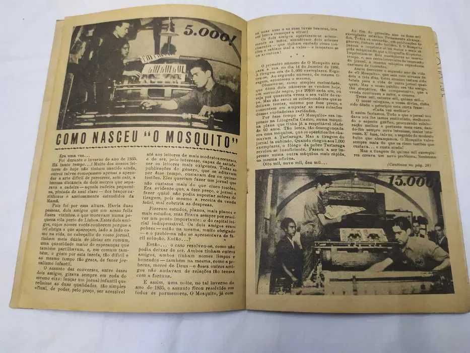 Almanaque O Mosquito e a Formiga 1945 - RARO (1944)
