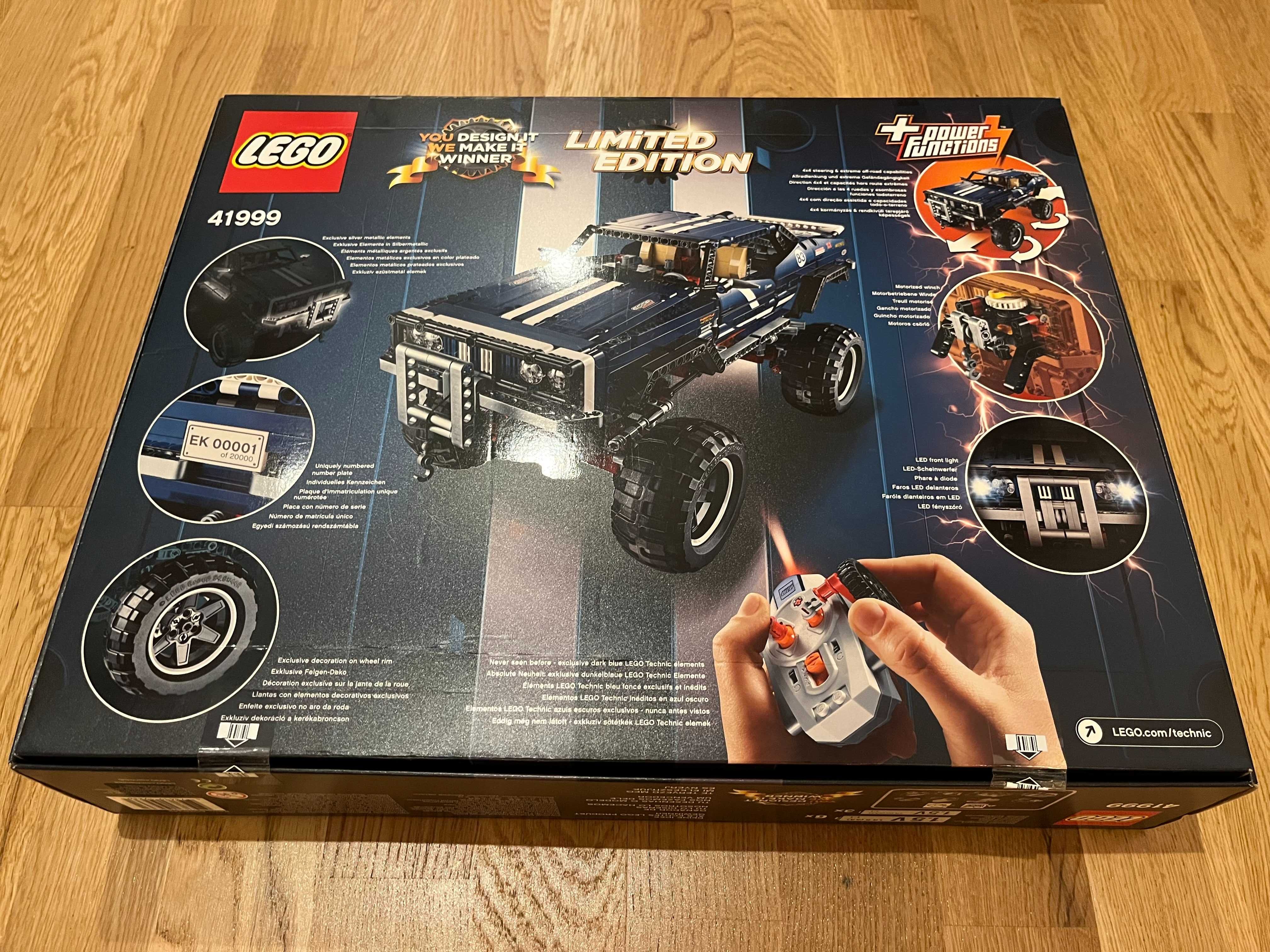 LEGO Technic 4x4 Crawler Exclusive Edition 41999 - super stan - PLOMBY
