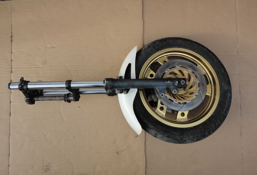 Honda 600 колесо вилка траверсы тормозной диск крыло передок в сборе