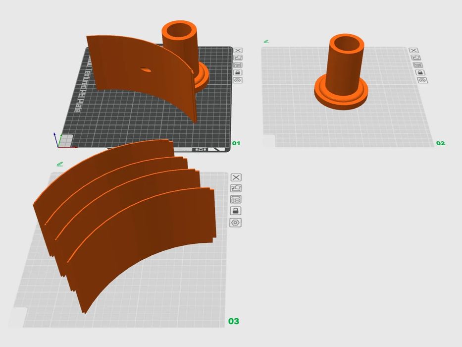 Adaptador para Desidratador de Alimentos