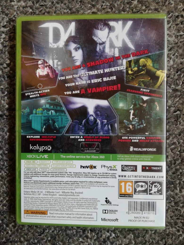 Dark / Xbox 360 / Nowa