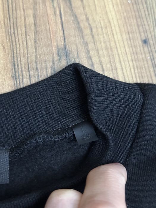 Fear of God Essentials Fleece Crewneck 'Black' FW24 | Certilogo