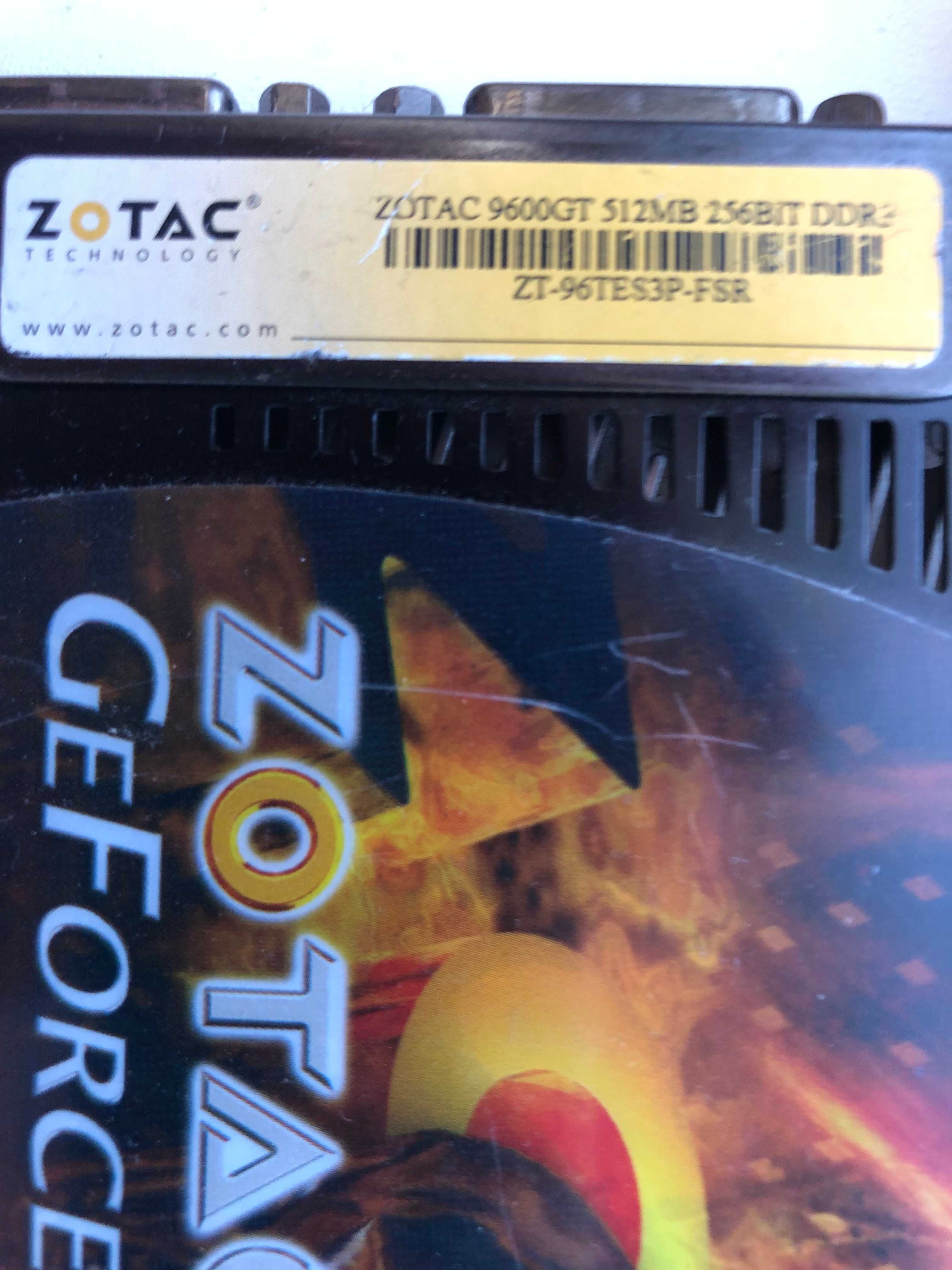 Видеокарта ZOTAC 9600GT 512Mb