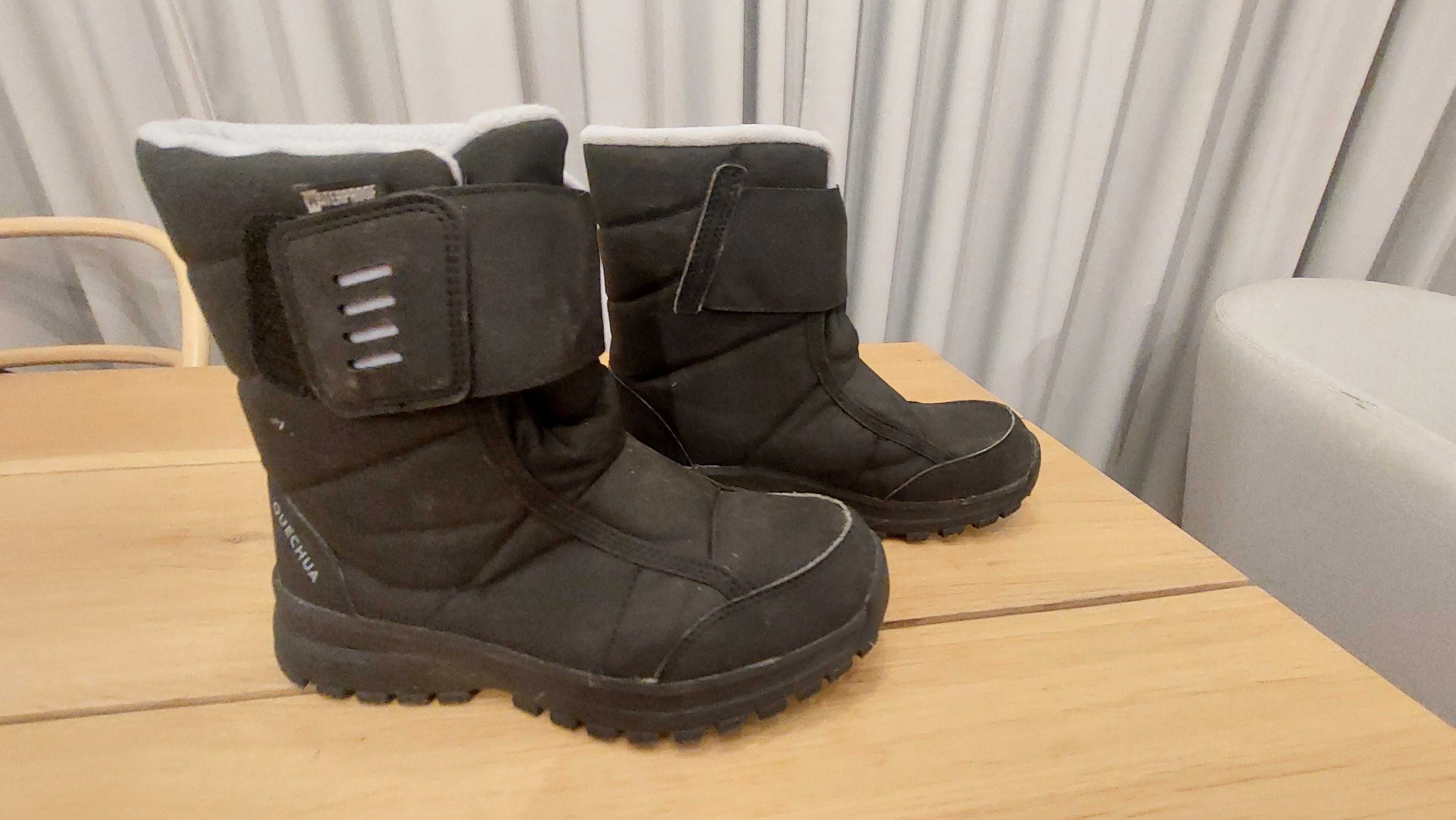 Buty zimowe, śniegowce Decathlon rozmiar 37