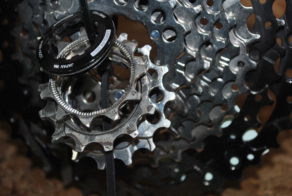 Kaseta Shimano Deore CS-LG600 Link Glide, 10. bieg - 11-43z