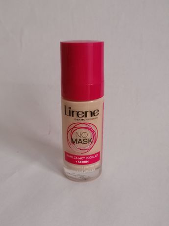Podkład/fluid+serum LIRENE No Mask! 410 warm vanilla