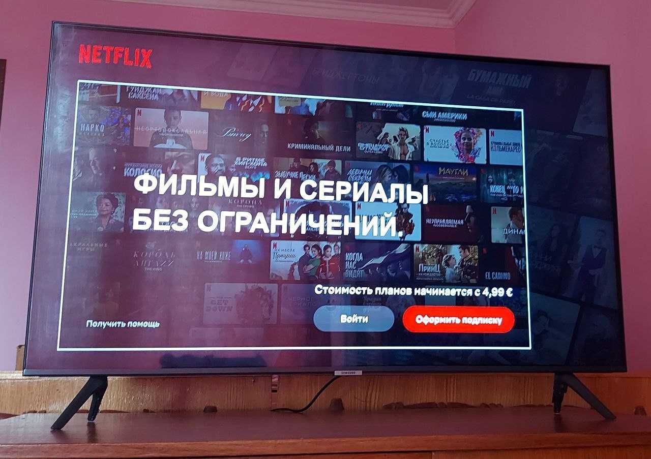 Телевізор SAMSUNG ue43au7100uxua Smart TV UHD-4K 43''