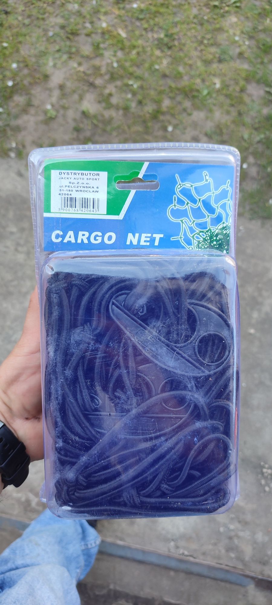 Siatka cargo na przyczepkę