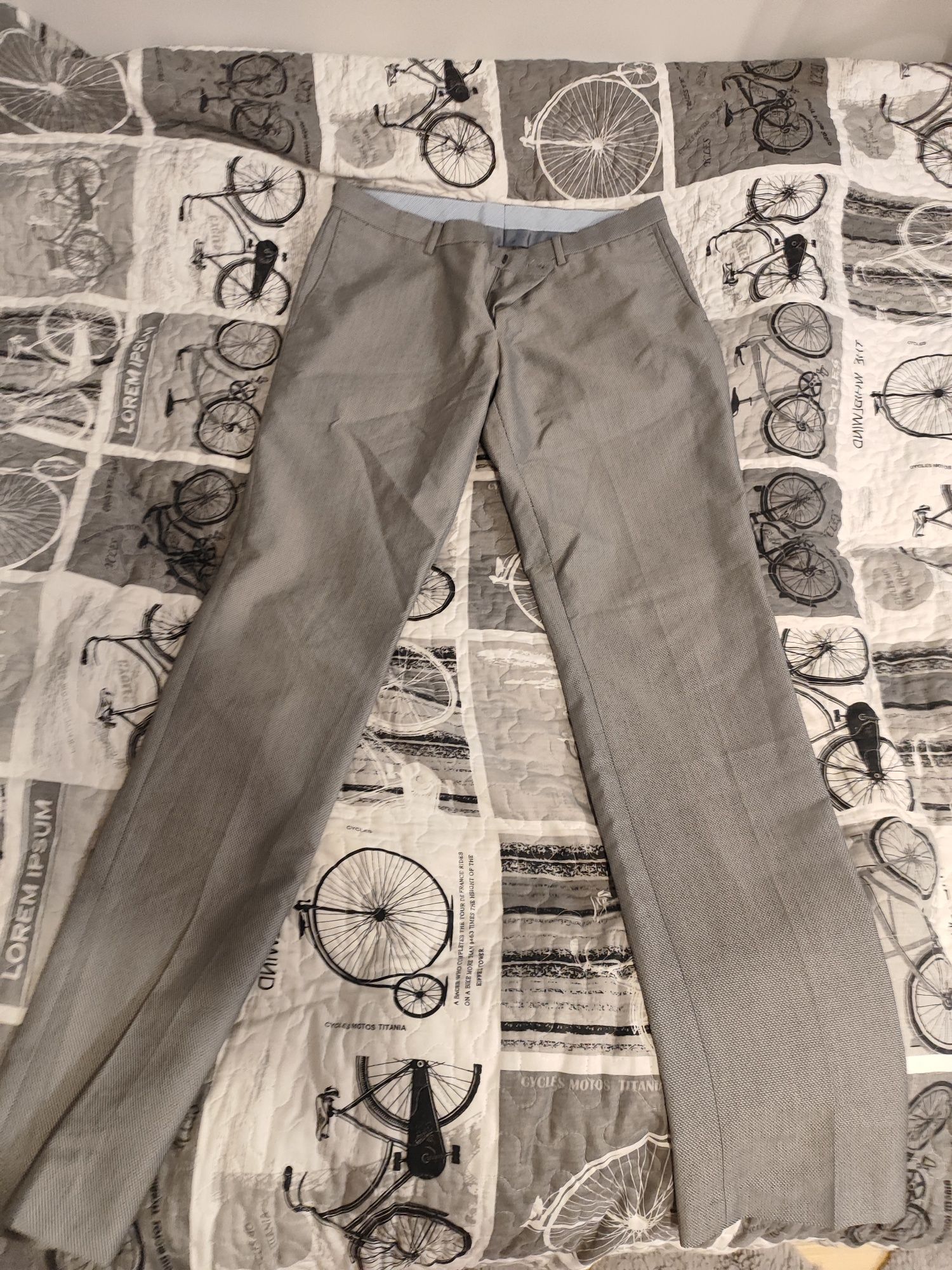 Spodnie garniturowe Zara Man 31