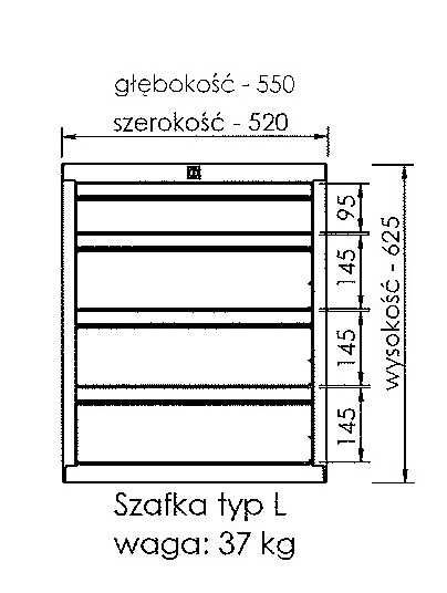 Stół warsztatowy narzędziowy roboczy do garażu mocny strong