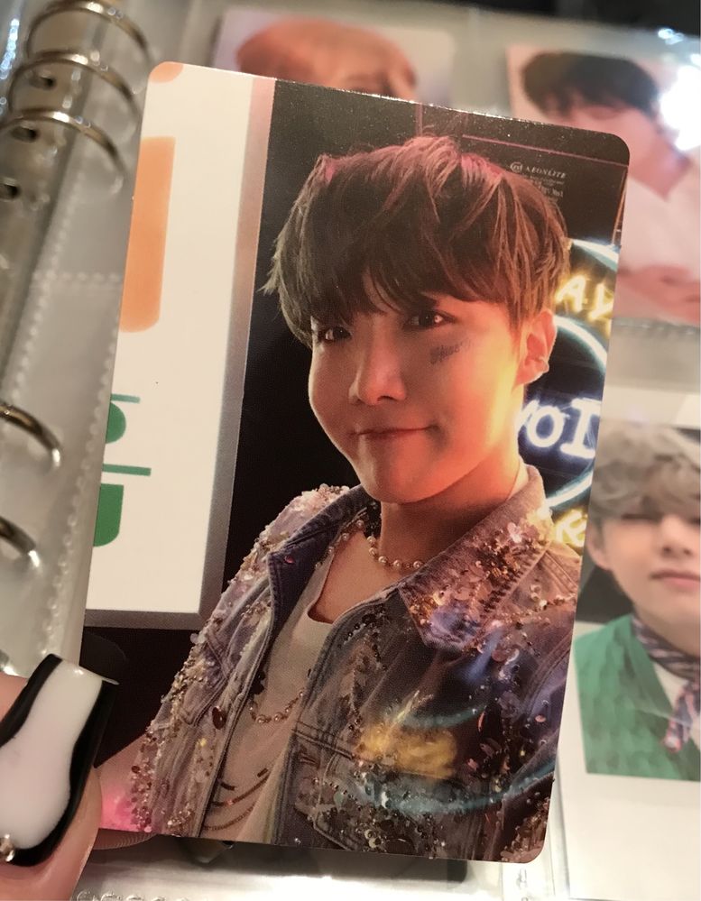 Card j hope bts mots, карта хосока бтс