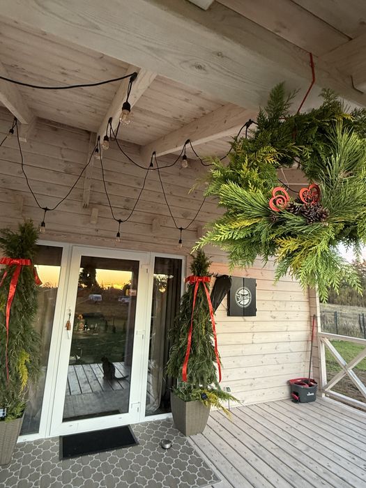 Domek całoroczny - Fuledzianka domki na Mazurach#MAZURY #jacuzzi/bania