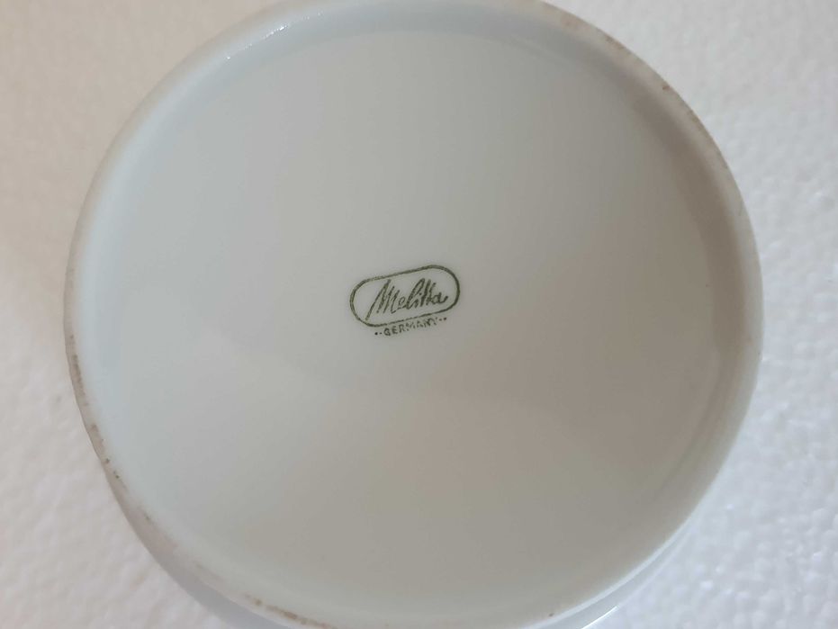 Serviço de Chá Melitta, em porcelana made in Germany - vintage