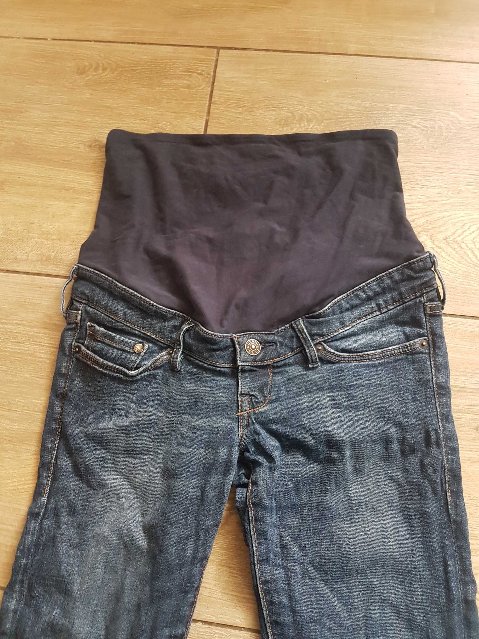 Spodnie ciążowe denim 34