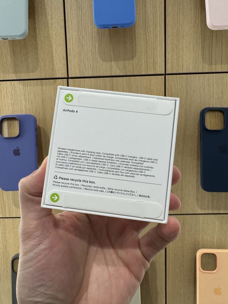NEW Apple Airpods 4 Нові в наявності