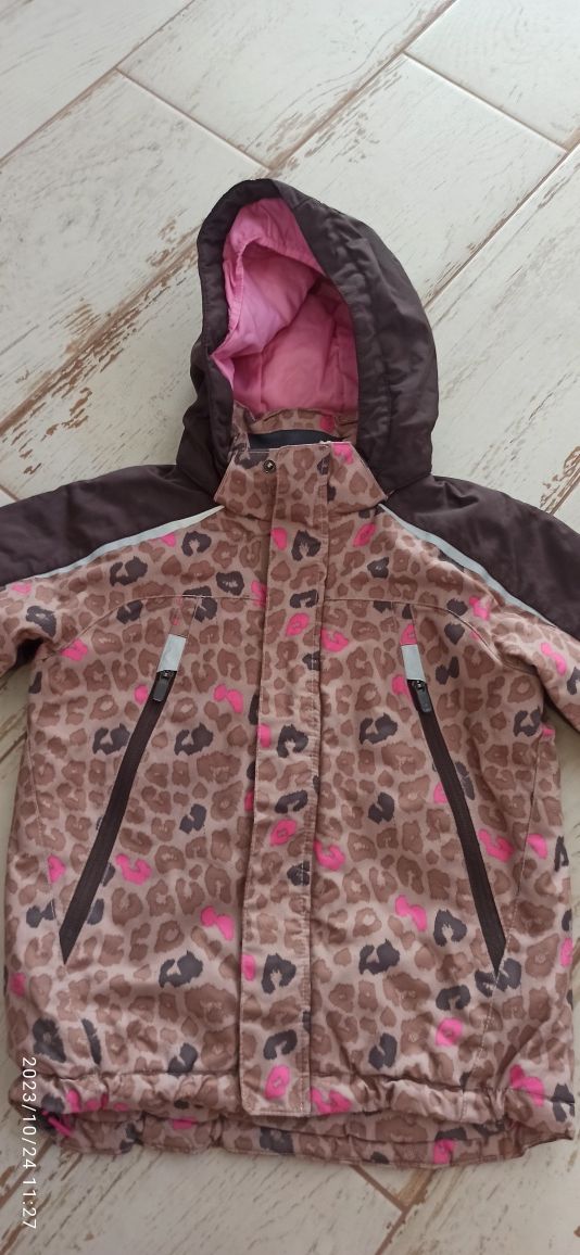 Kurtka narciarska dla dziewczynki 104 3/4lata H&M
