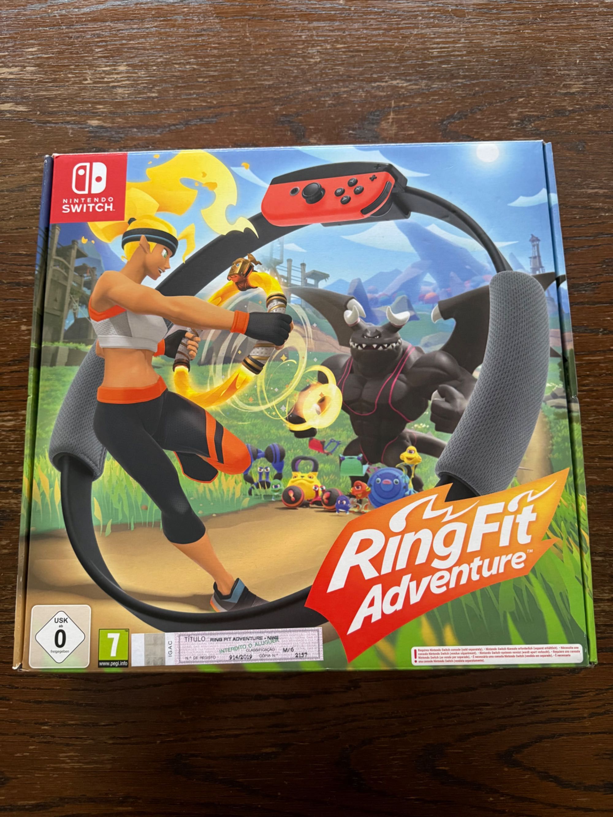 Jogo Switch - Ring Fit Adventure