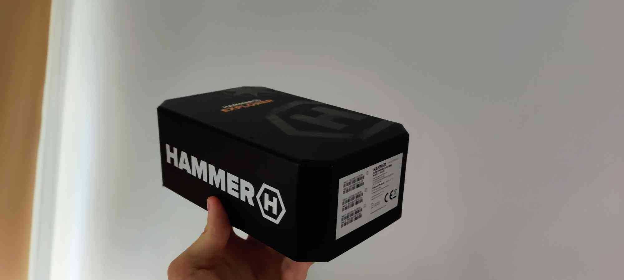 Hammer explorer black + silver