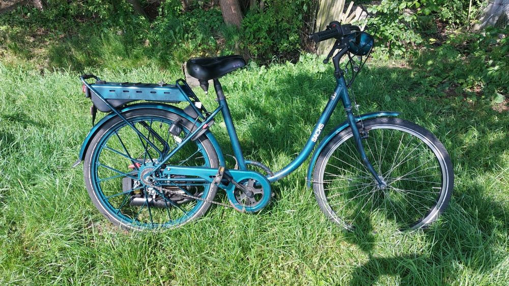 Rower SAXONETTE z silnikiem spalinowym SACHS