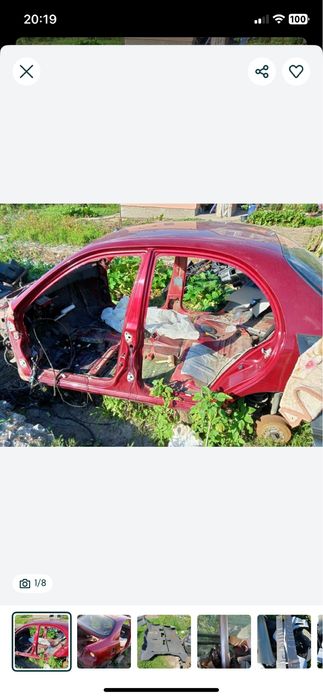 Передня панель,Телевізор на Ланос,Сенс.