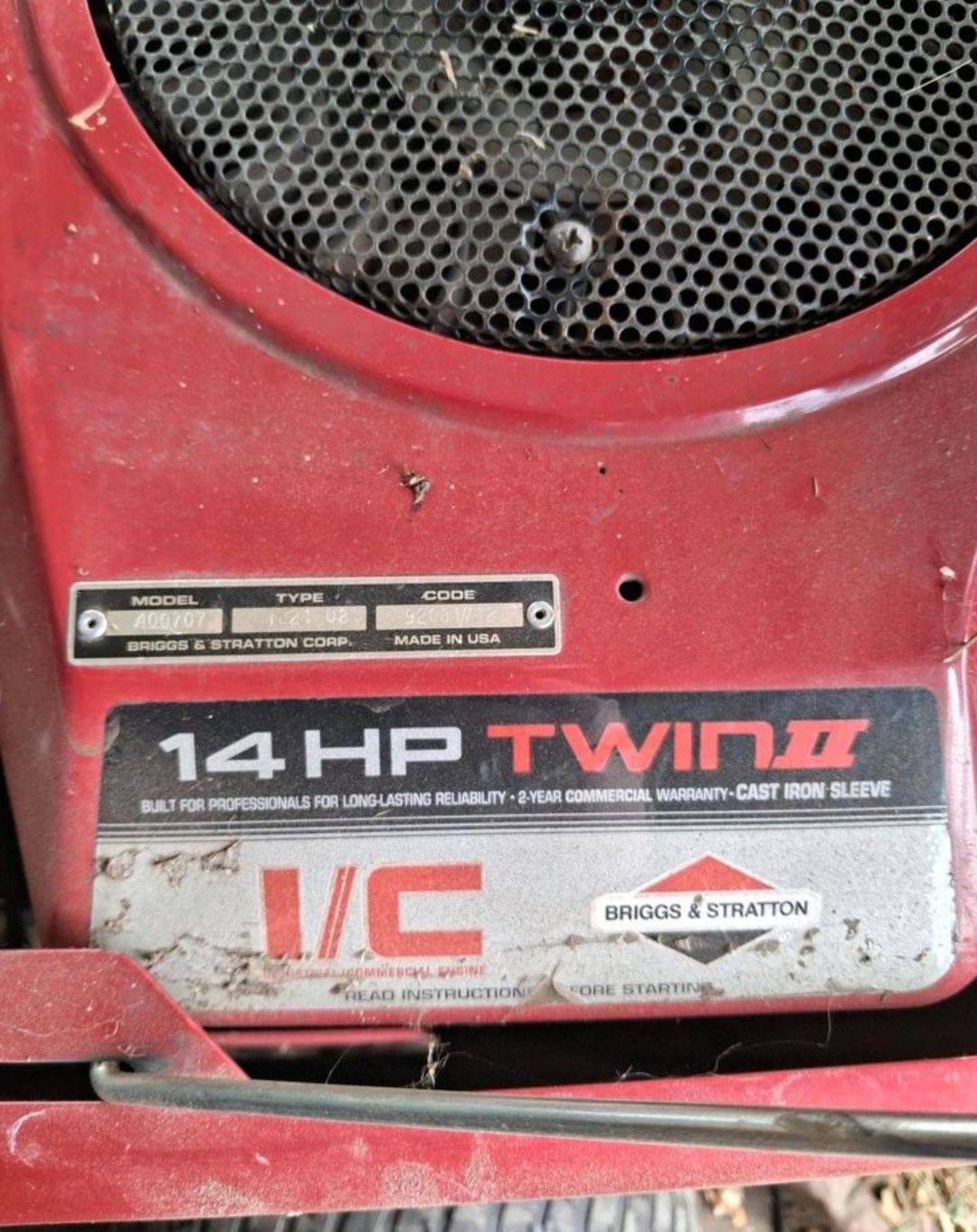 Traktorek Murray 14 hp dwa cylindry ,Bardzo ładny stan