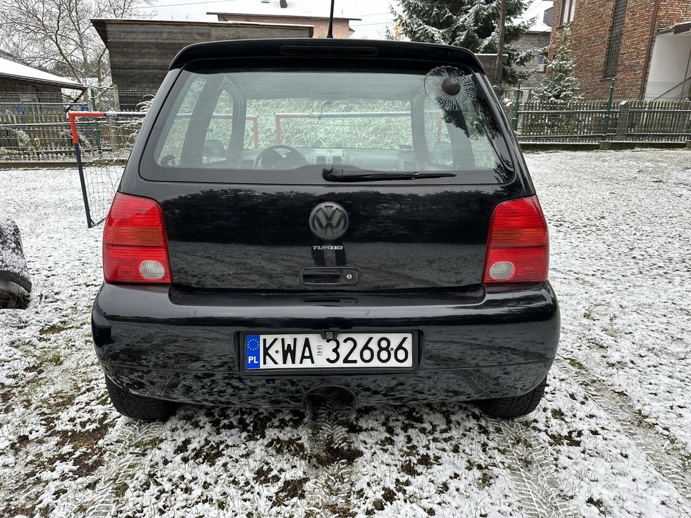 Klapa tylna VW Lupo GTI z lotka / czarna - stan IDEALNY