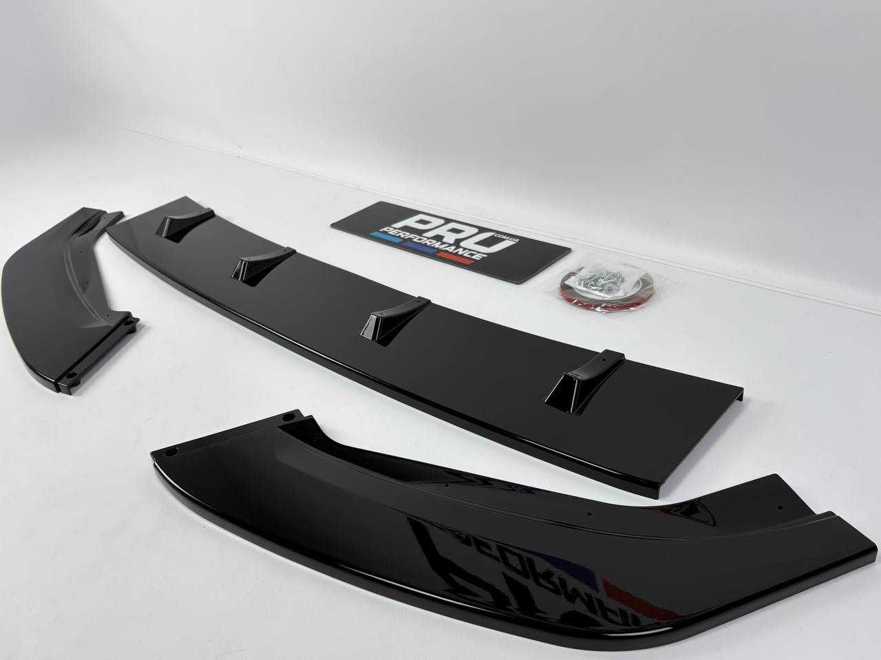 Накладка на передній бампер VW Golf 7 GTI до Рест. 13-16