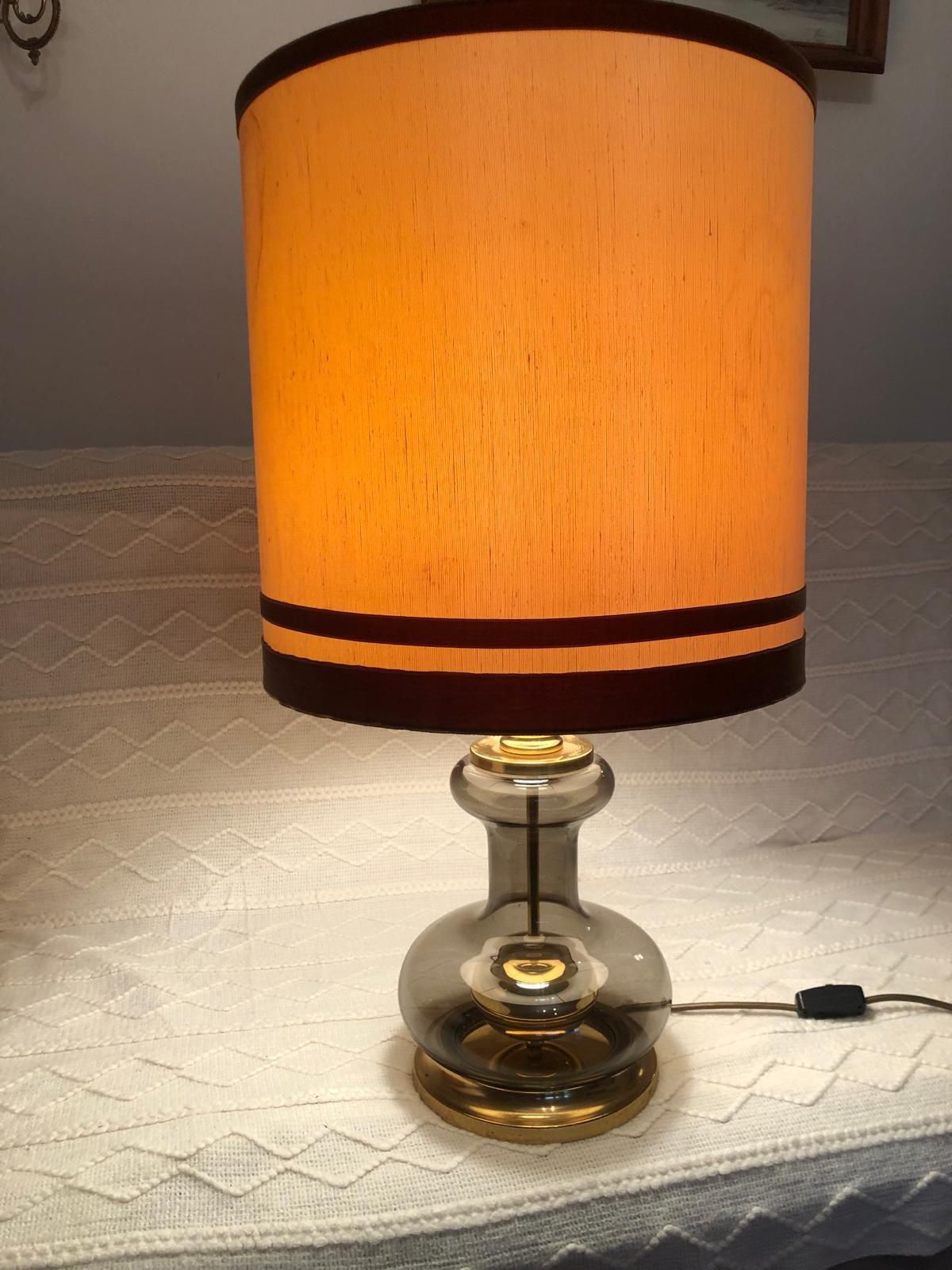 Piękna lampa ART DECO niepowtarzalny design/ lata 50-60 te