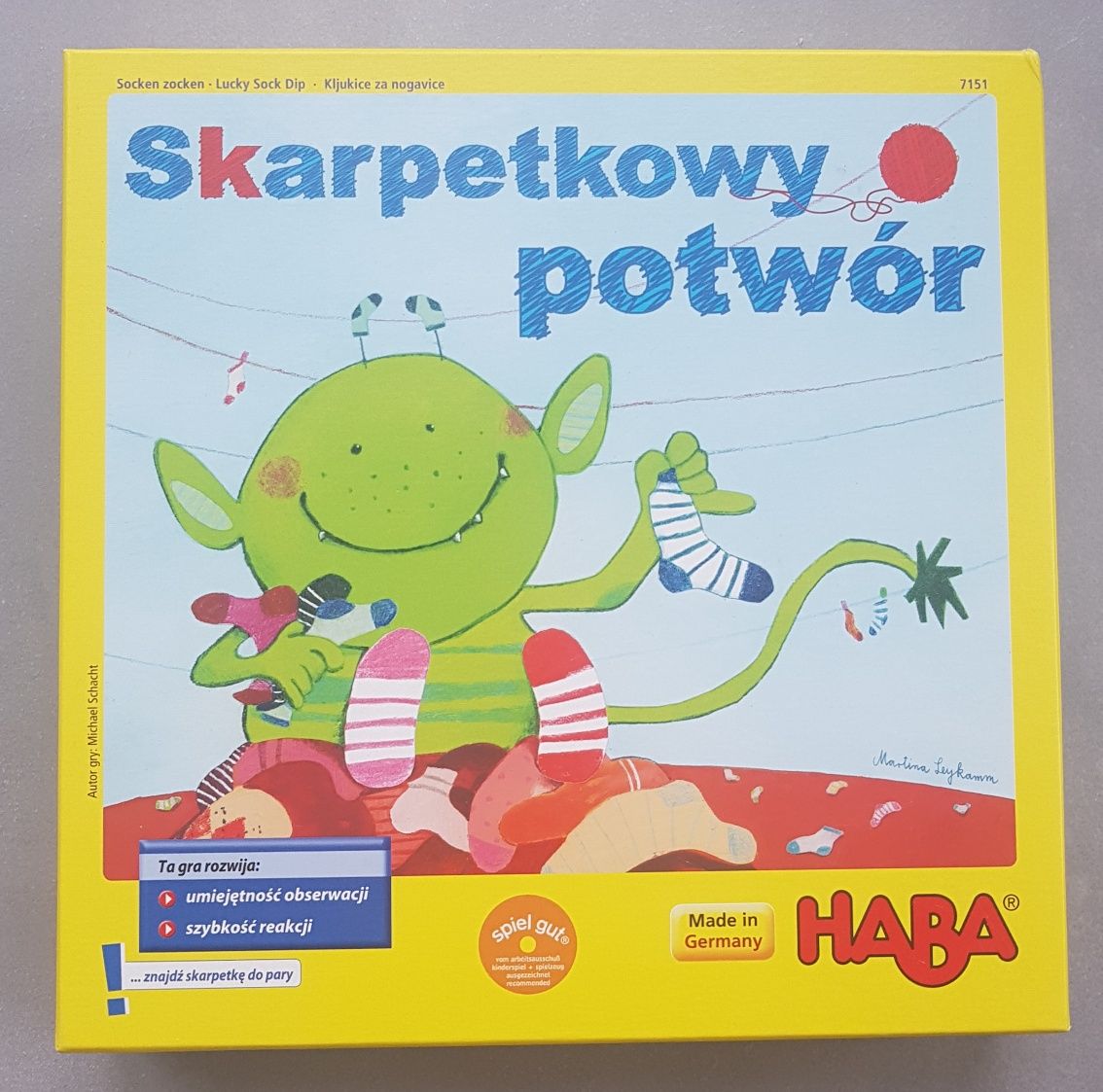 Jak nowa gra Haba Skarpetkowy potwór