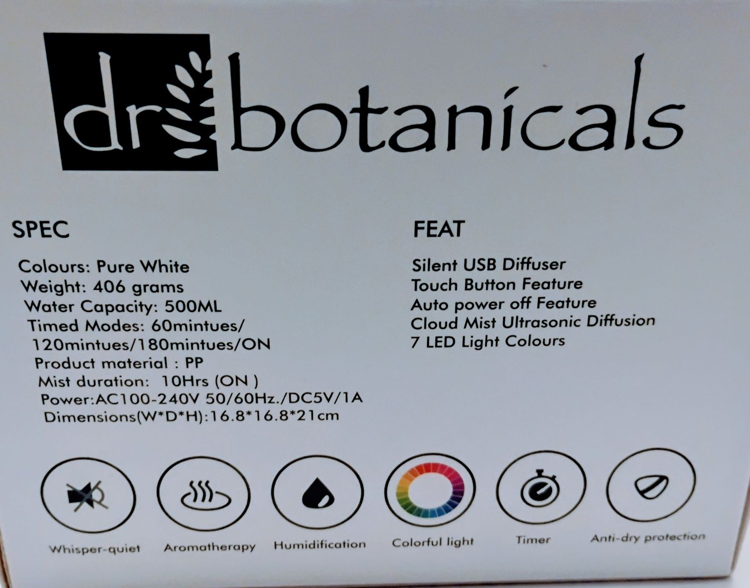 Dr. Botanicals Light Therapy Dyfuzor zapachowy  nowość