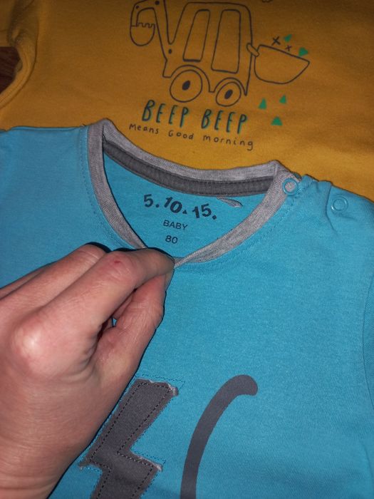 Bluzka na długi rękaw 80