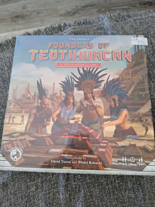Jogo de tabuleiro Founders of Teotihuacan.