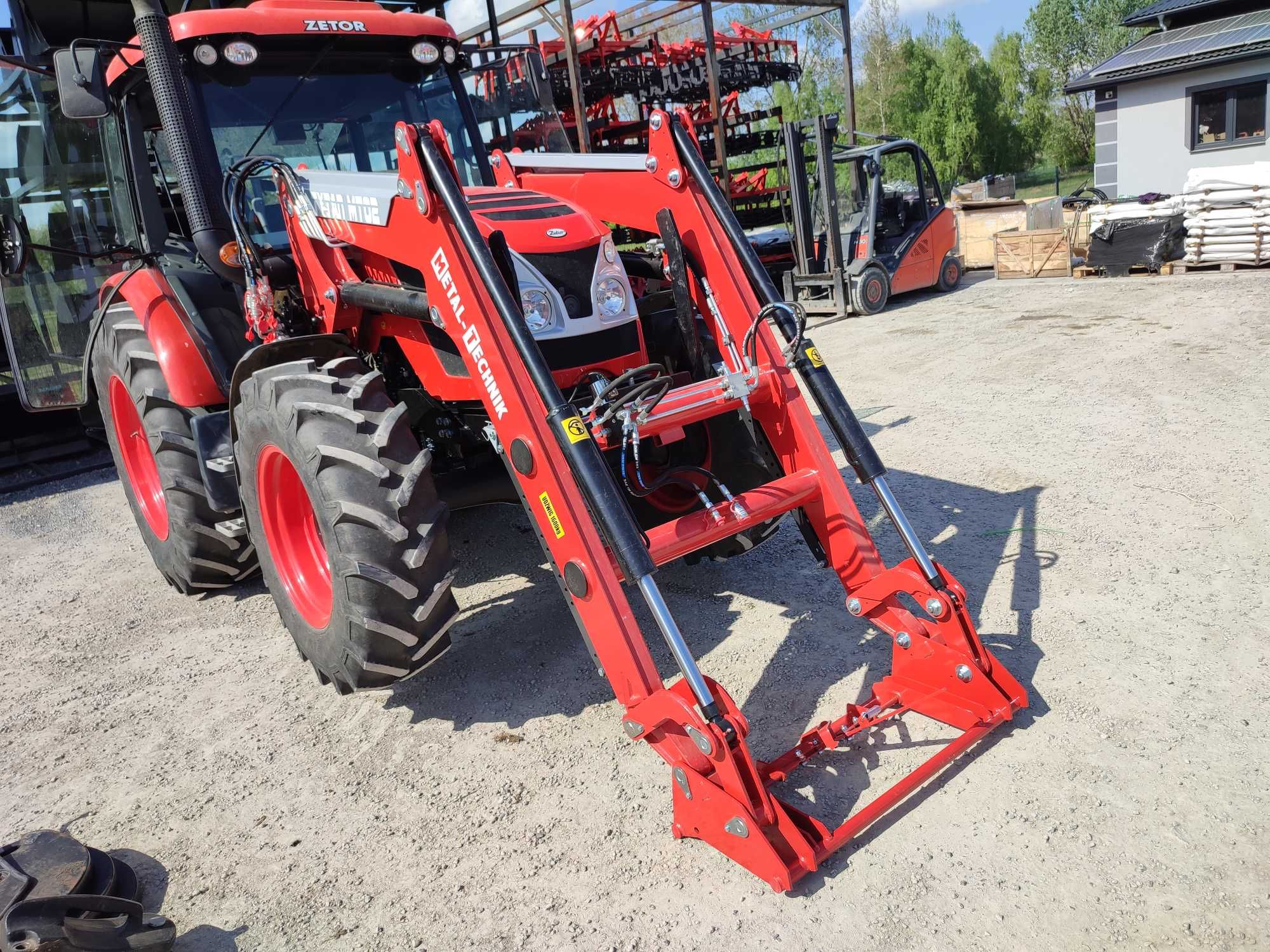 Ładowacz Tur Matal Technik Do Ciągnika Zetor New Holland MTZ Case