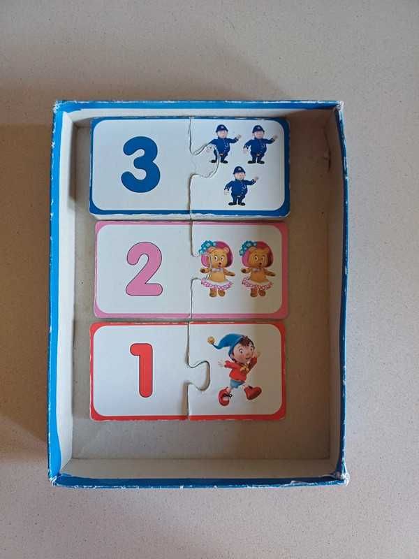 Loto de imagens+ Puzzle de números "Noddy"