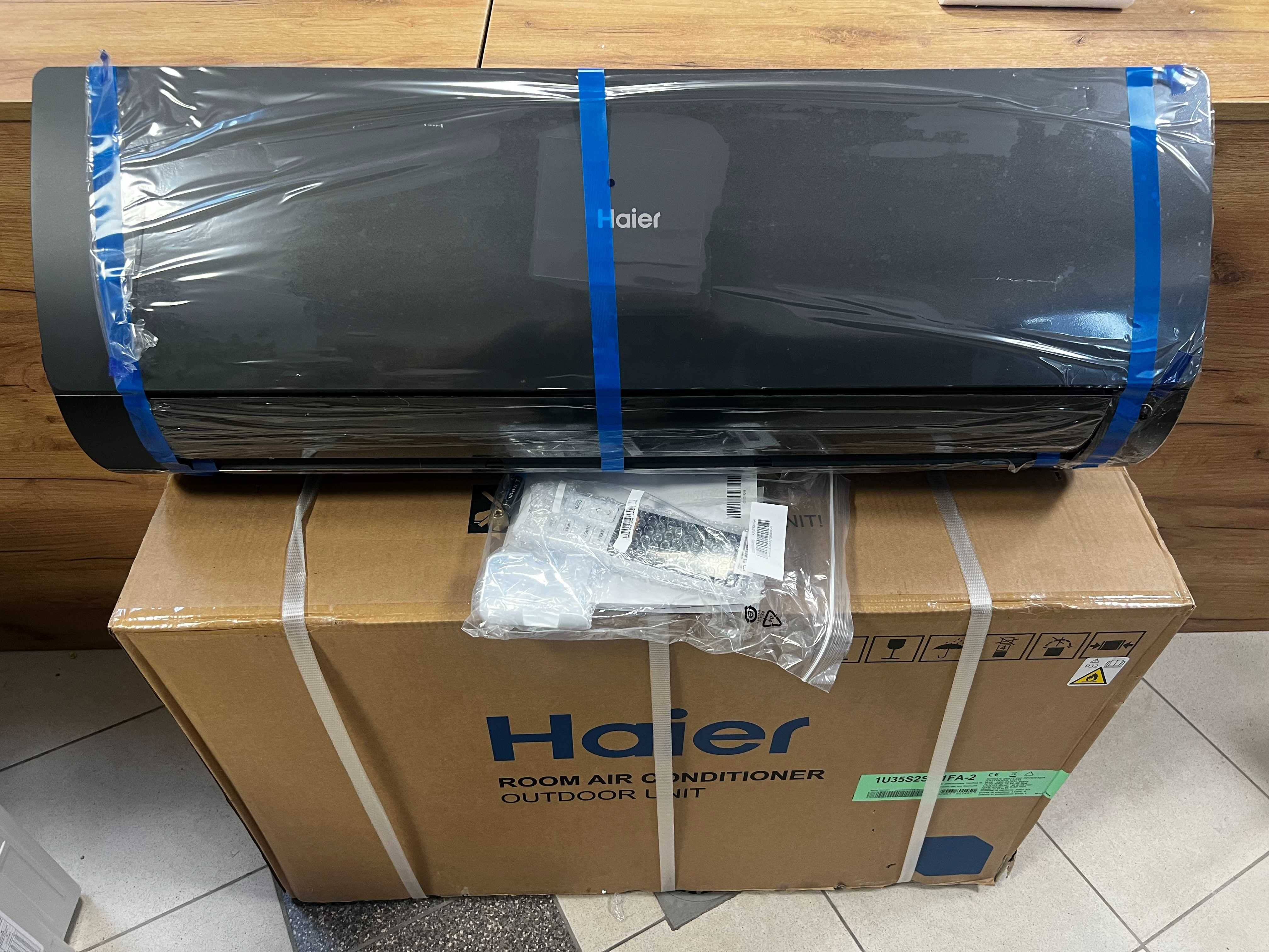 Klimatyzator HAIER Flexis plus 3,5 kW czarny Grzeje/Chłodzi