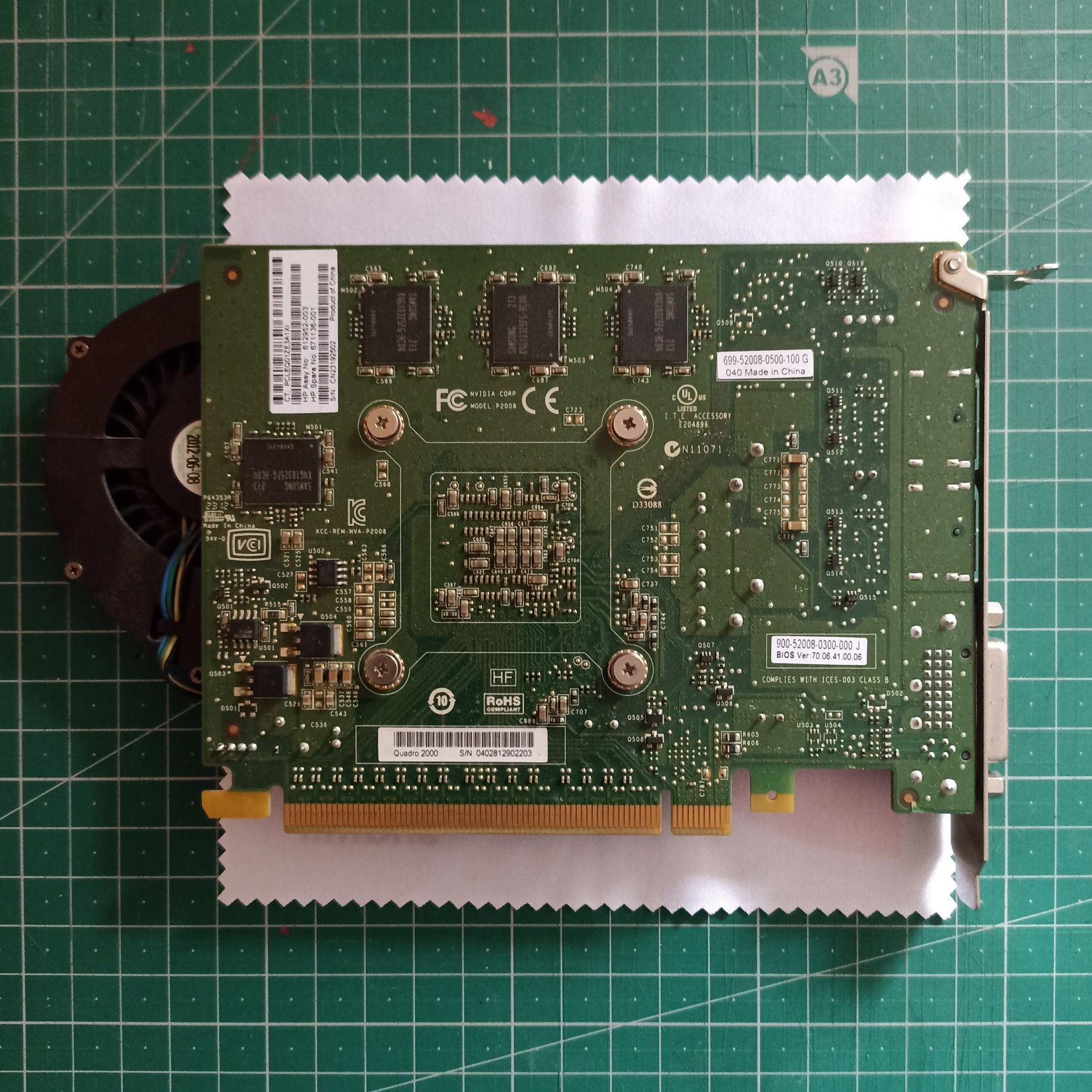 Placa Gráfica NVIDIA QUADRO 2000