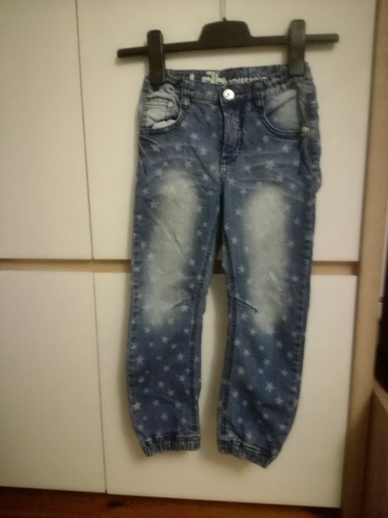 Spodnie jeansowe roz 110