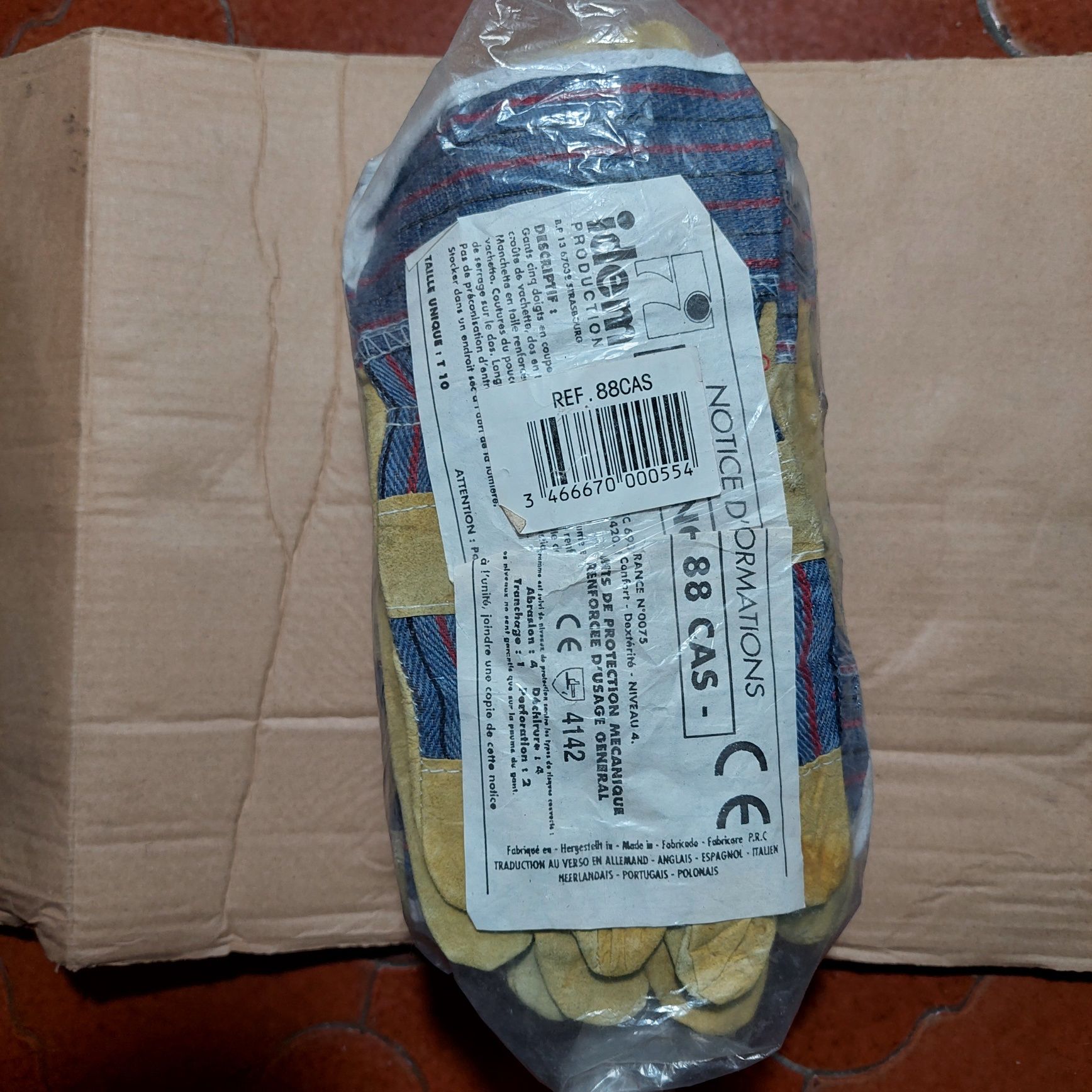 12 Pares de Luvas Americanas - Novas