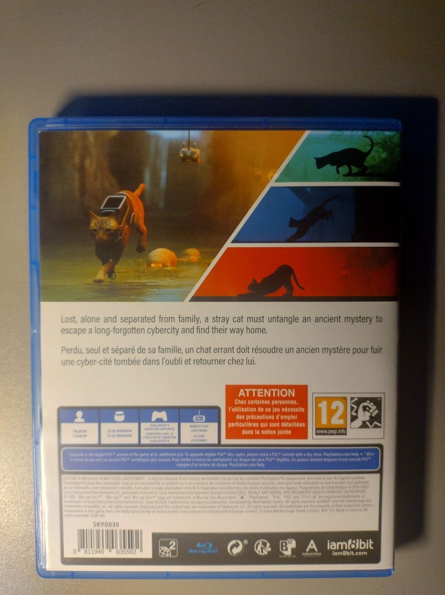 Stray na ps4 i ps5