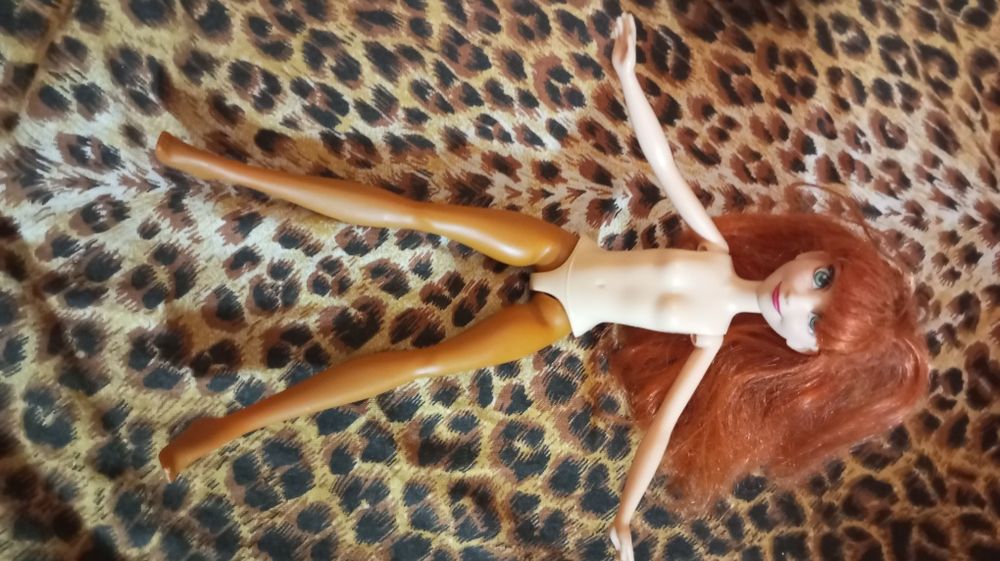 Кукла Анна из "Холодного сердца", Эльза  манекен голова для причёсок