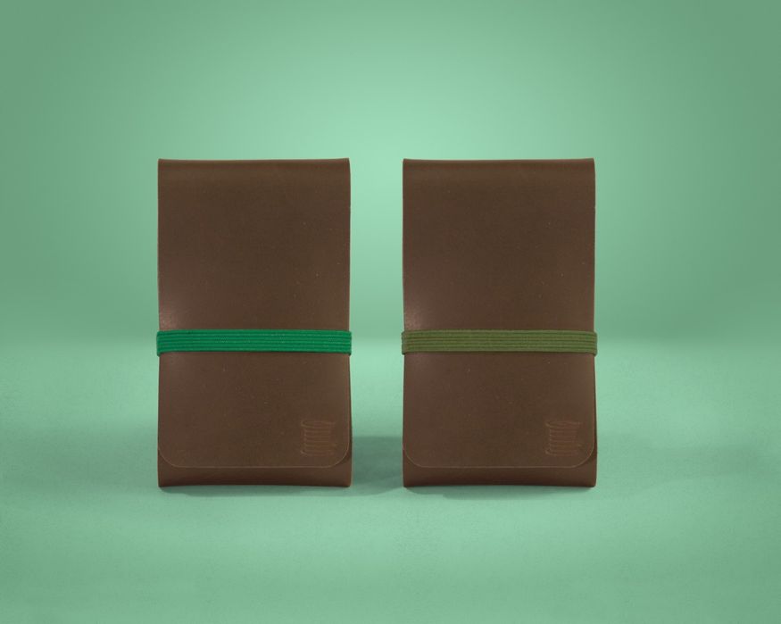 Carteira / porta moedas / porta cartões / minimalista em pele