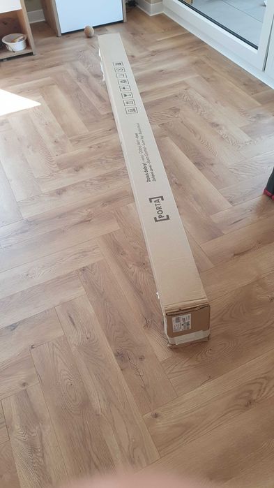 Ościeżnica Porta Wenge White prawa regulowana 80×14-16