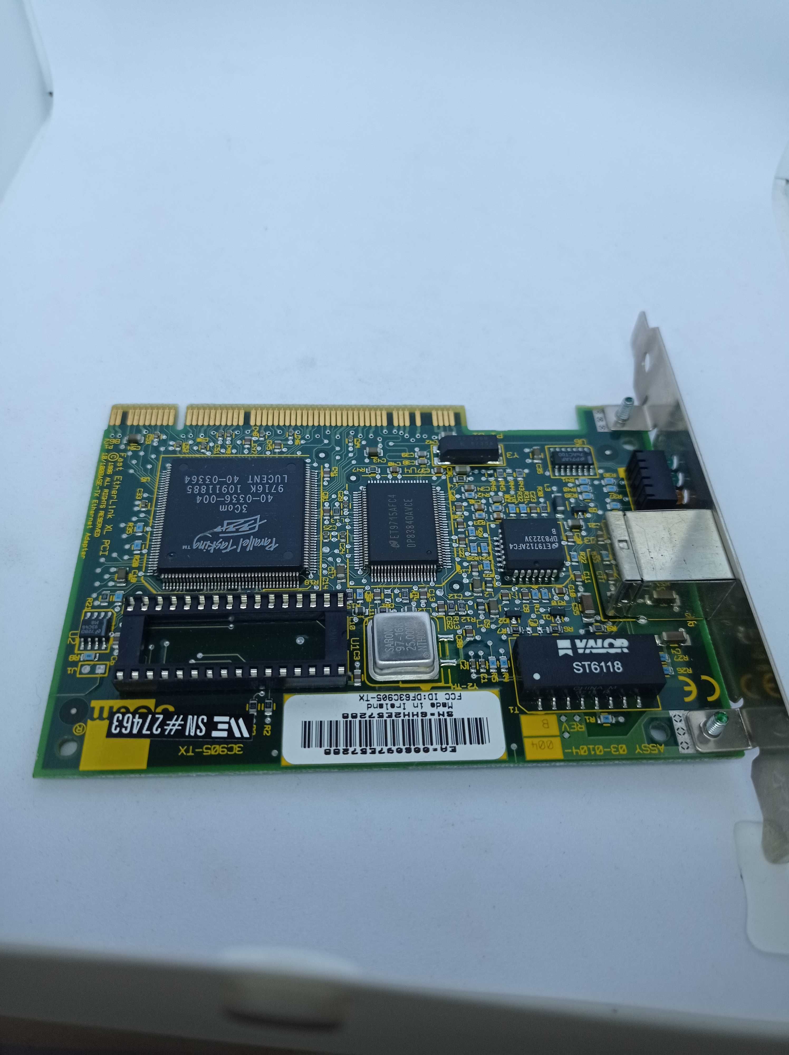 Karta sieciowa PCI - 3Com 3C905-TX RJ-45 100 Mbps