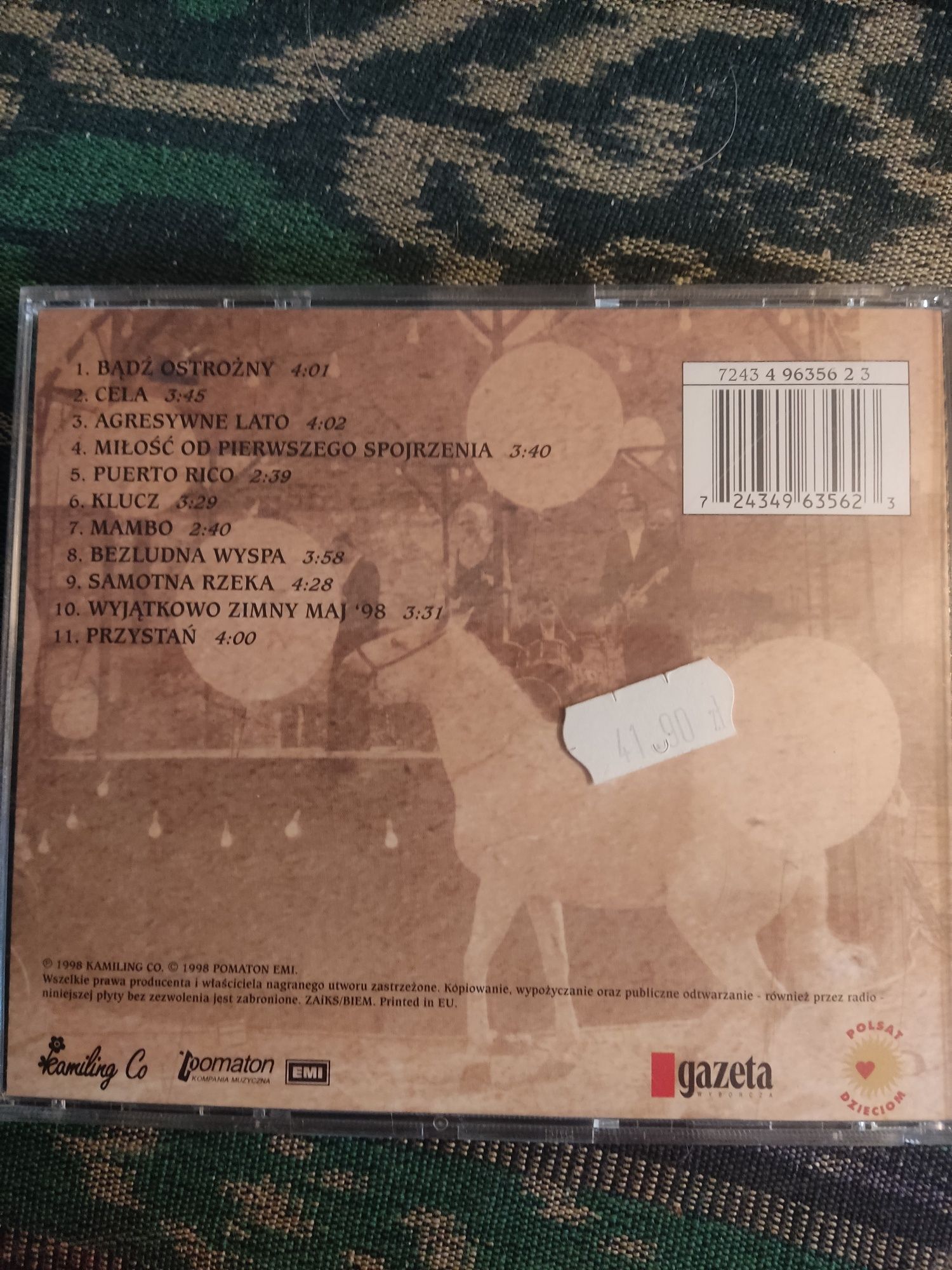 Maanam Klucz. CD 98 r pierwsze wydanie  kamiling