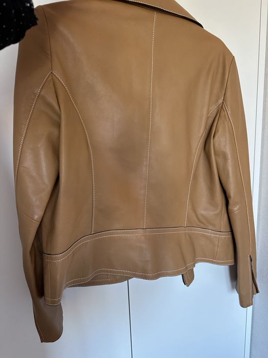 Шкіряна куртка Massimo dutti