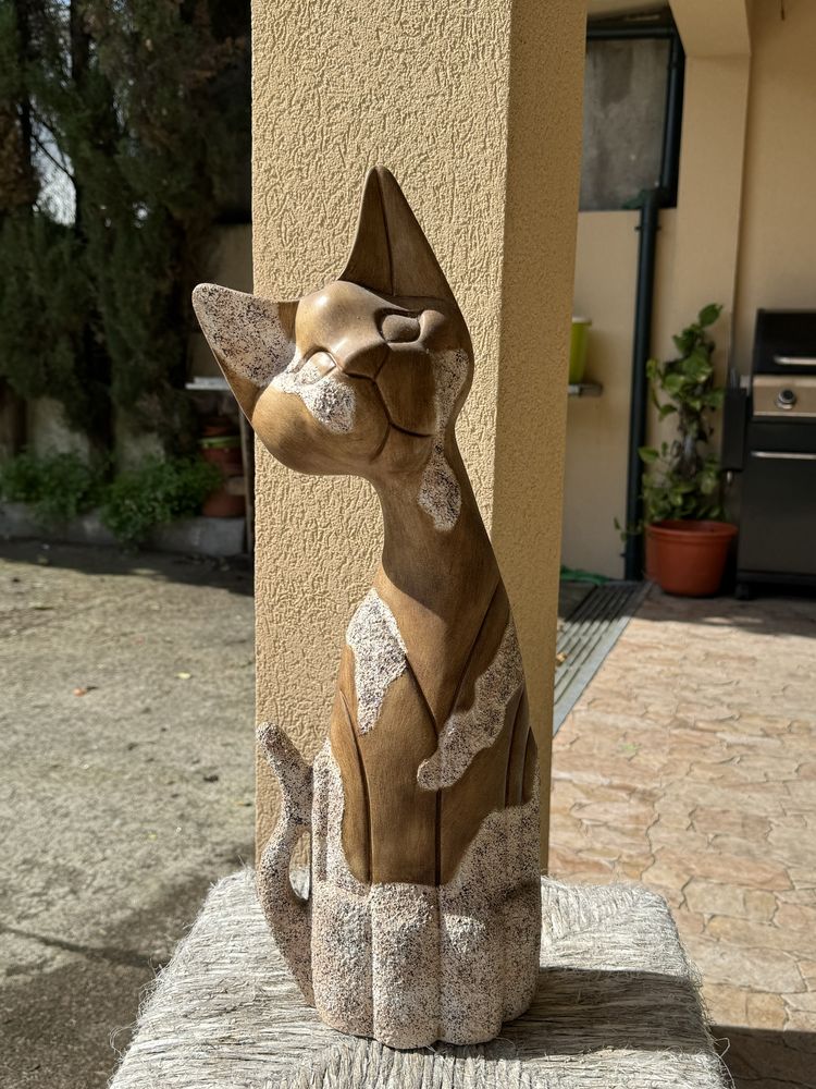 Estátua Gato - decoração