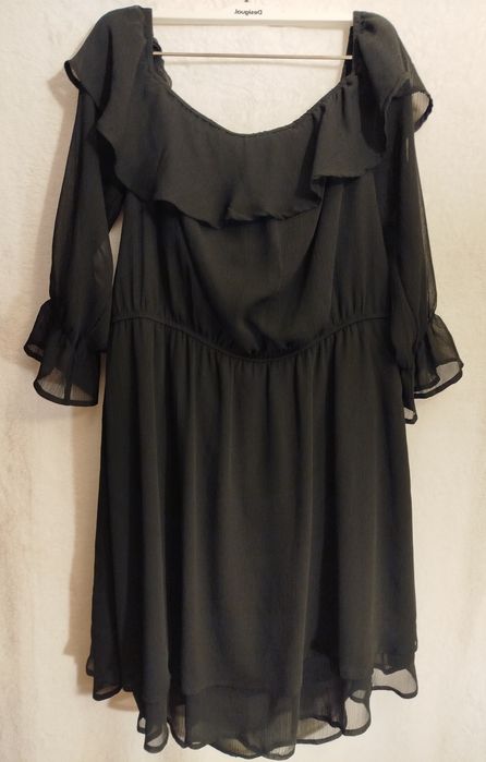 Czarna sukienka hiszpanka mohito rozm. XL